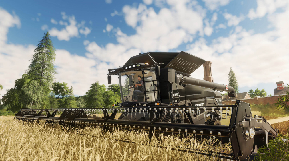 Fazenda Trator Rural Jogo Farming Simulator